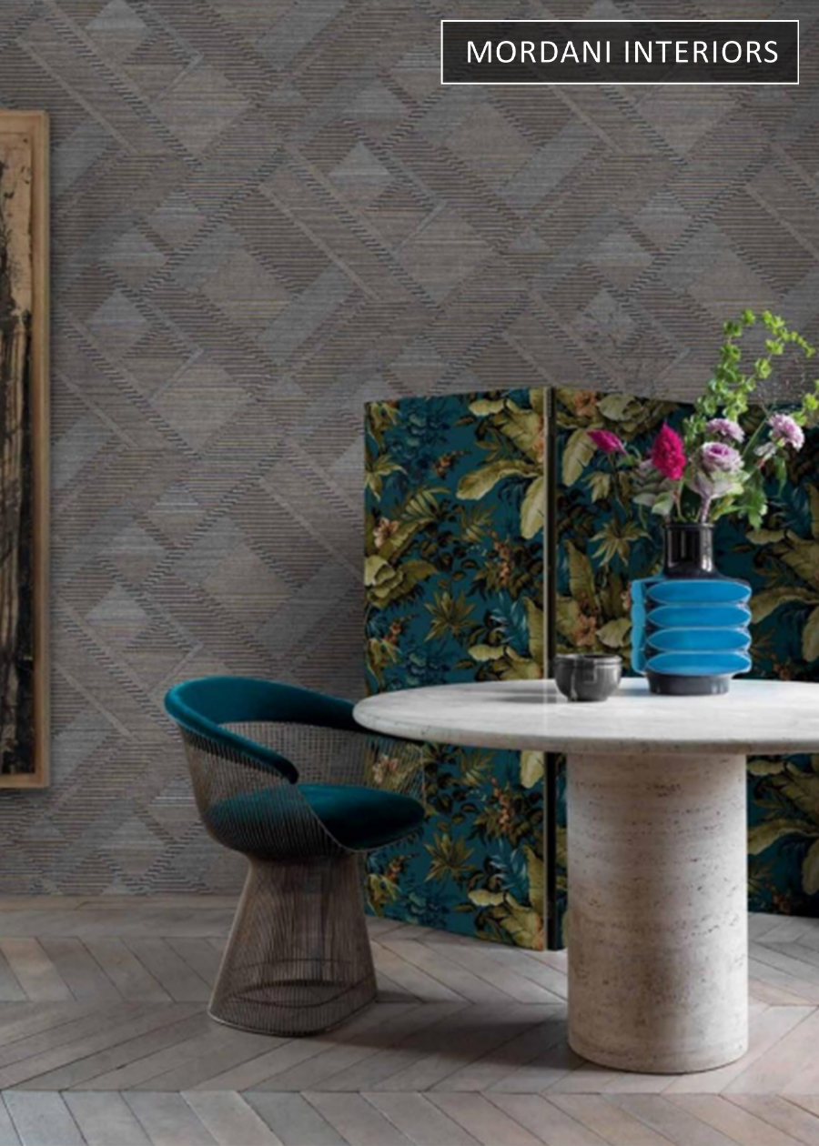 PATCHWORK ABSTRACT BELGIUM WALLPAPER